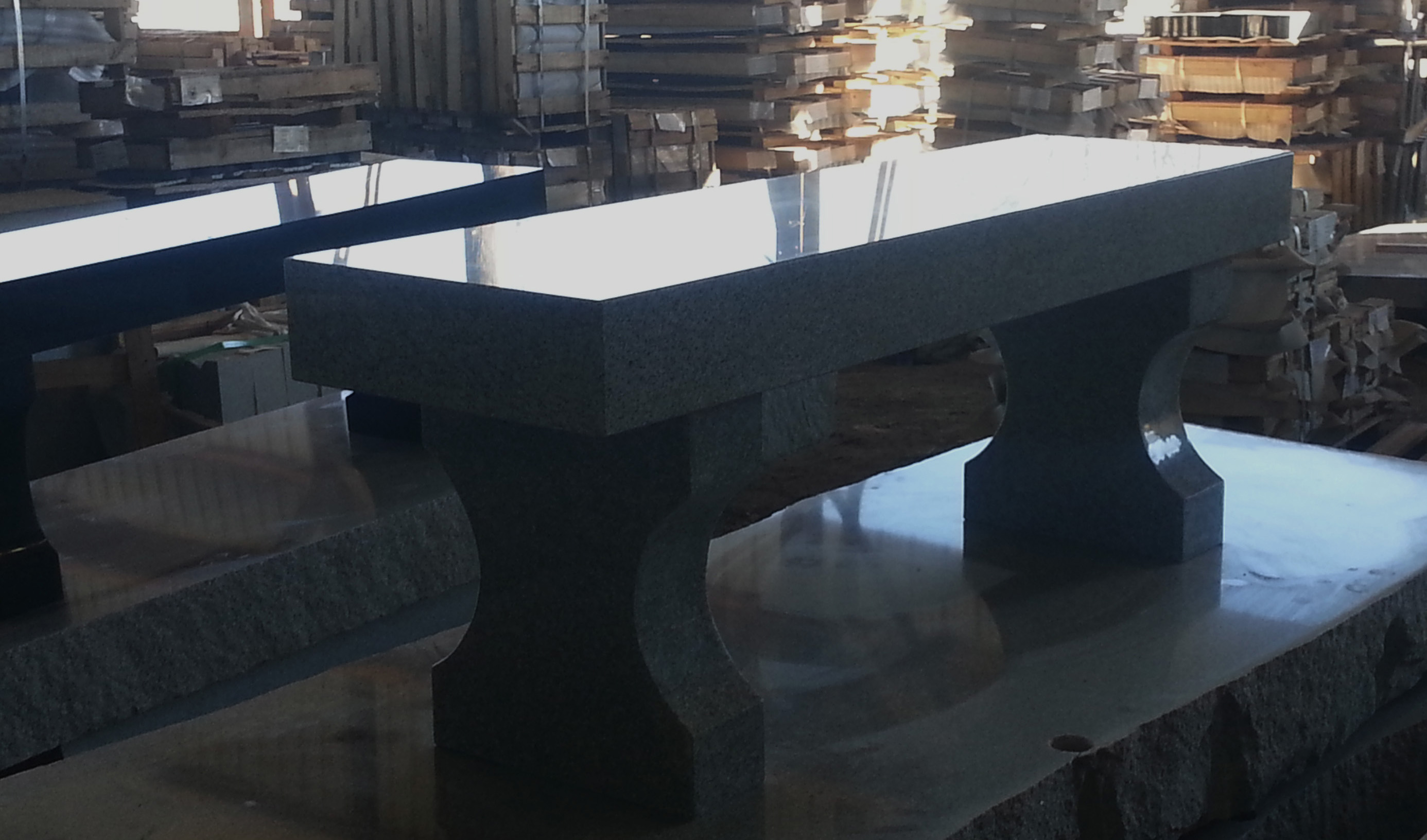 Granite and Marble Benches
